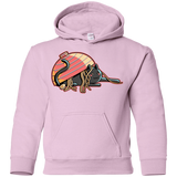 Sweatshirts Light Pink / YS Ramen Loving Cat Youth Hoodie