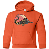 Sweatshirts Orange / YS Ramen Loving Cat Youth Hoodie