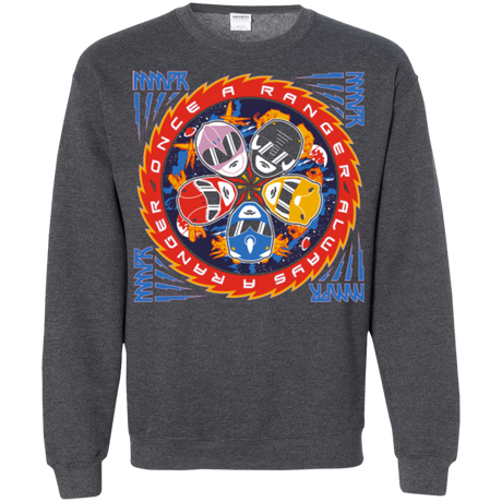 Sweatshirts Dark Heather / Small Ranger and Roll Over Crewneck Sweatshirt