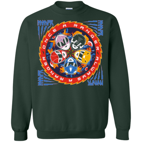 Sweatshirts Forest Green / Small Ranger and Roll Over Crewneck Sweatshirt