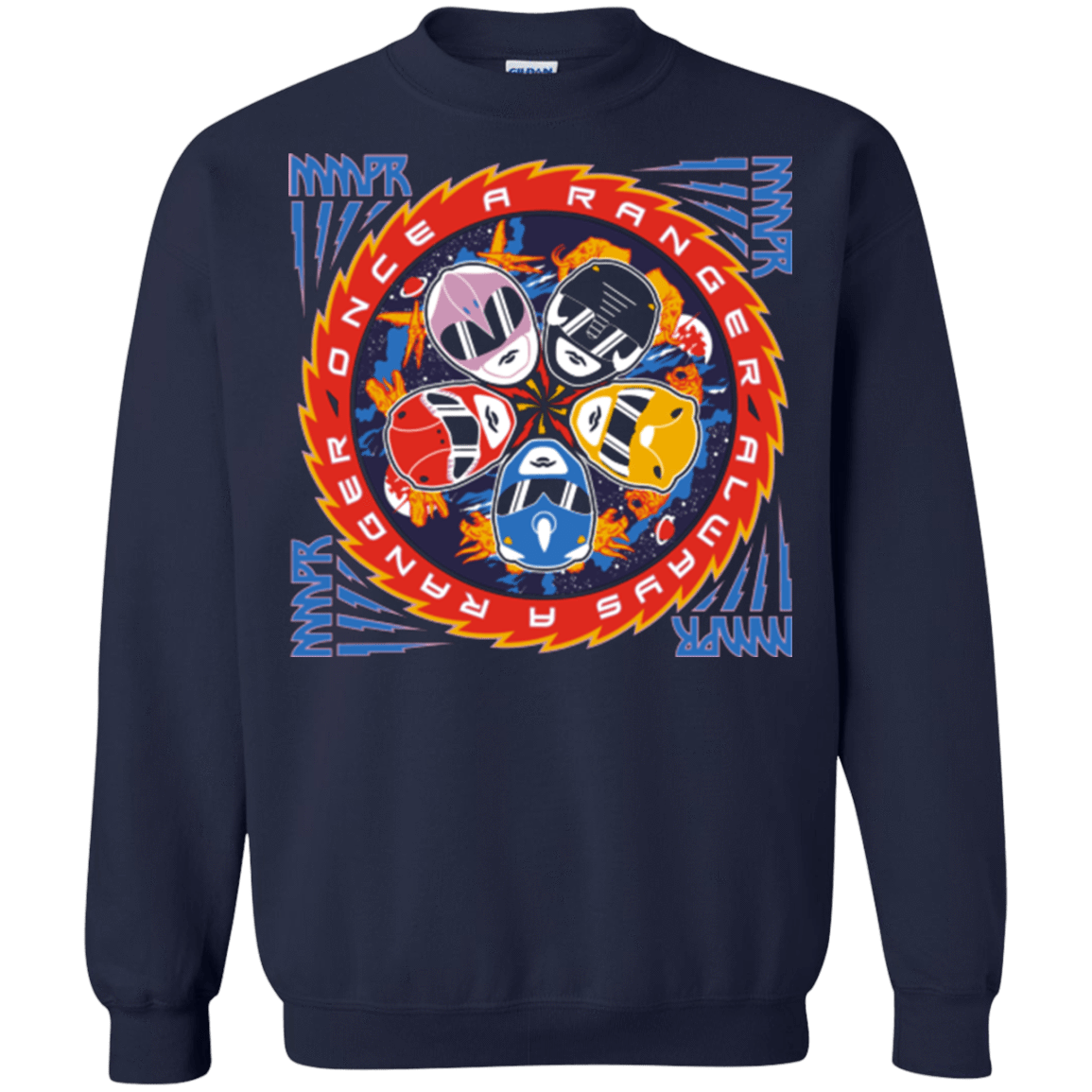 Sweatshirts Navy / Small Ranger and Roll Over Crewneck Sweatshirt