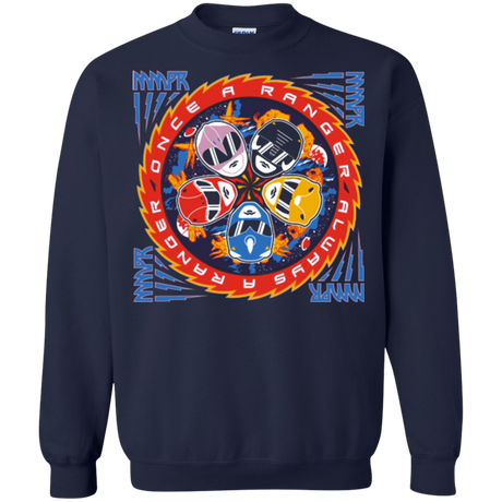Sweatshirts Navy / Small Ranger and Roll Over Crewneck Sweatshirt