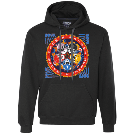 Sweatshirts Black / Small Ranger and Roll Over Premium Fleece Hoodie