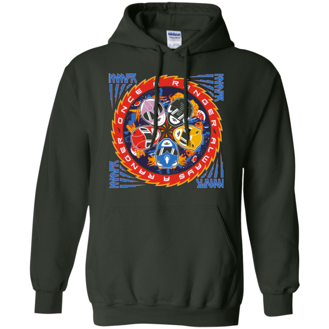 Sweatshirts Forest Green / Small Ranger and Roll Over Pullover Hoodie