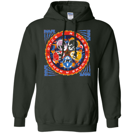 Sweatshirts Forest Green / Small Ranger and Roll Over Pullover Hoodie