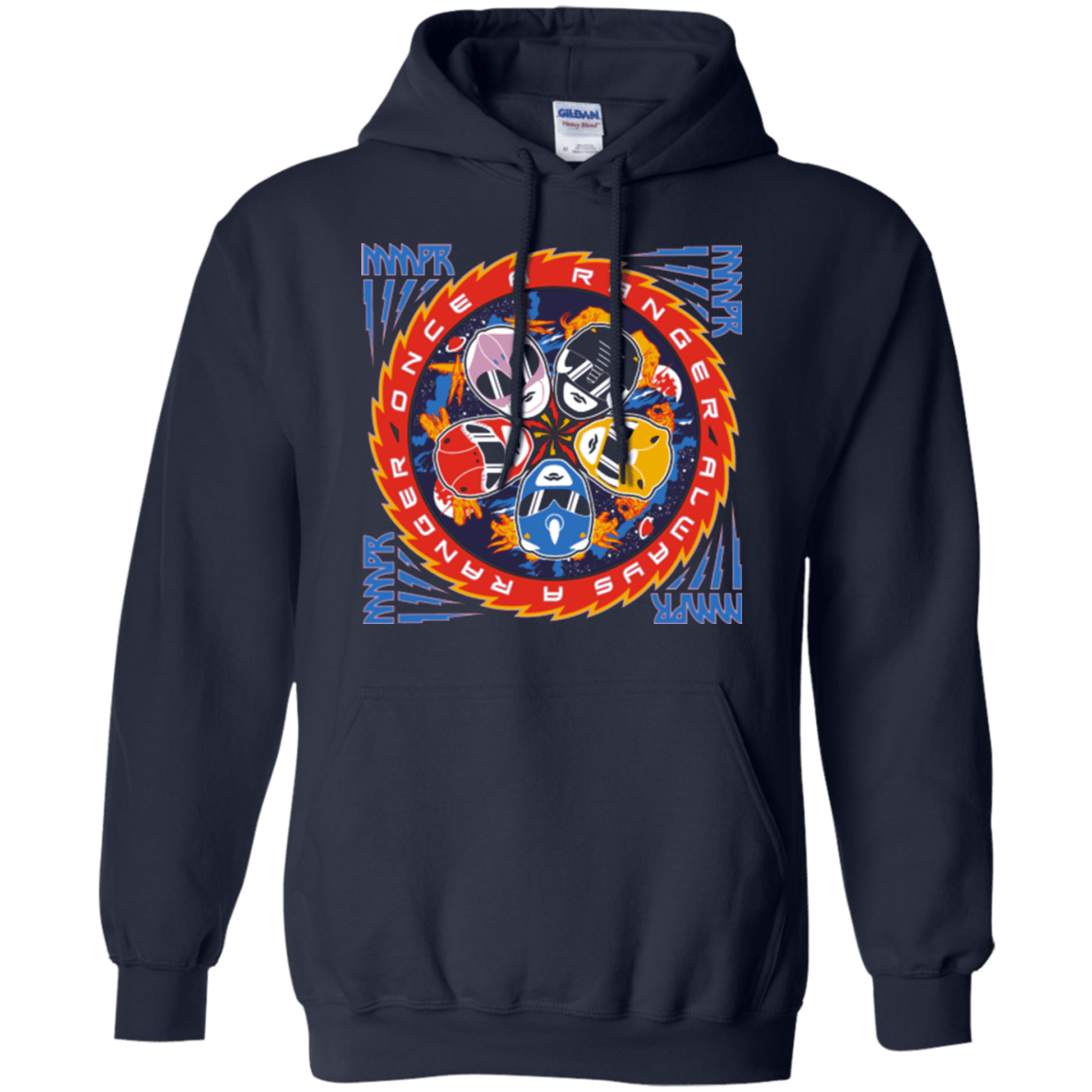 Sweatshirts Navy / Small Ranger and Roll Over Pullover Hoodie