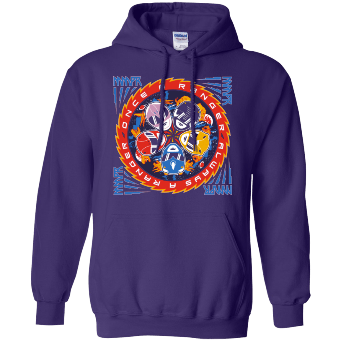 Sweatshirts Purple / Small Ranger and Roll Over Pullover Hoodie