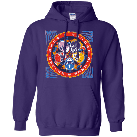 Sweatshirts Purple / Small Ranger and Roll Over Pullover Hoodie