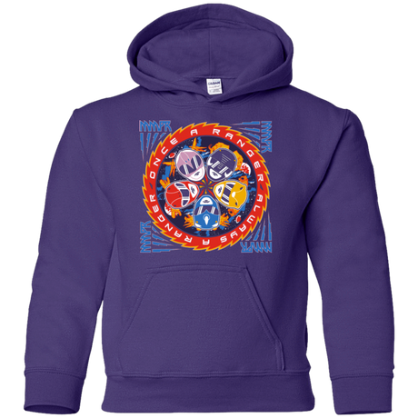Sweatshirts Purple / YS Ranger and Roll Over Youth Hoodie