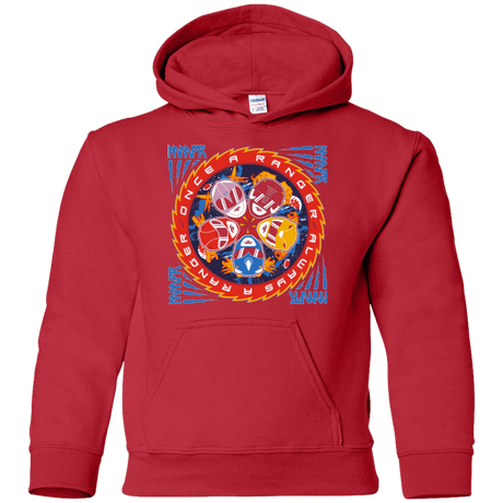 Sweatshirts Red / YS Ranger and Roll Over Youth Hoodie