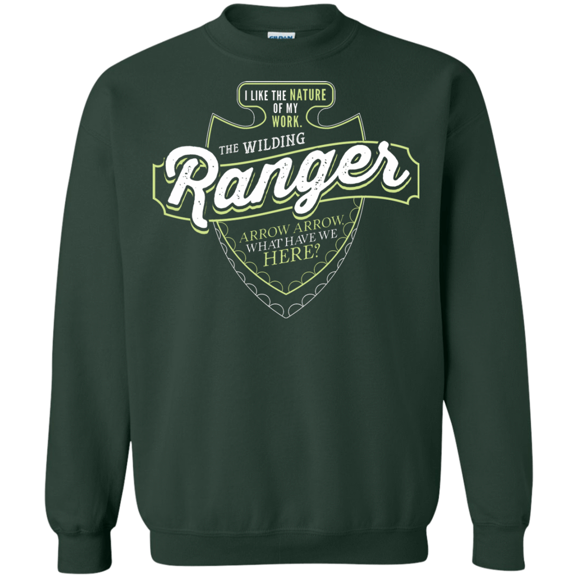 Sweatshirts Forest Green / S Ranger Crewneck Sweatshirt