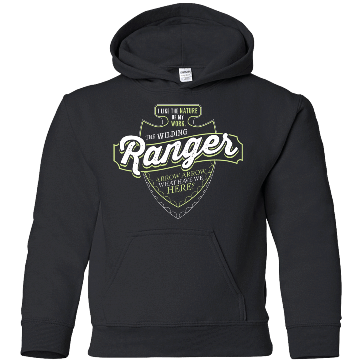 Sweatshirts Black / YS Ranger Youth Hoodie