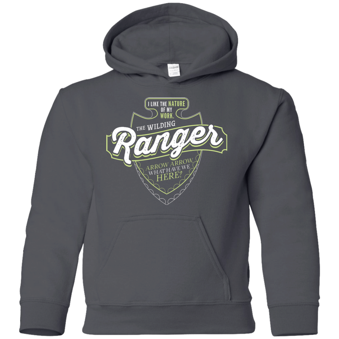 Sweatshirts Charcoal / YS Ranger Youth Hoodie