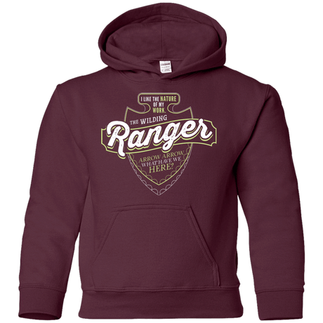Sweatshirts Maroon / YS Ranger Youth Hoodie
