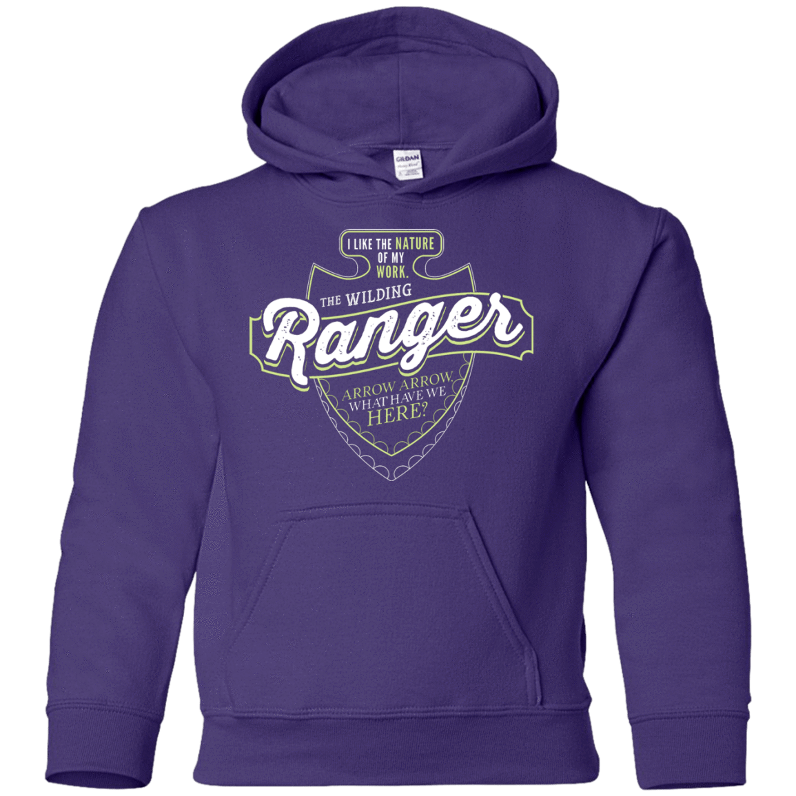 Sweatshirts Purple / YS Ranger Youth Hoodie