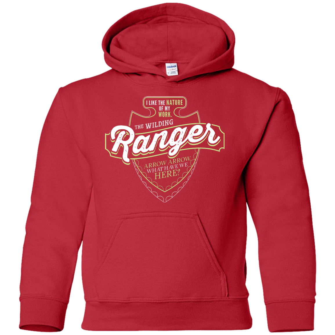 Sweatshirts Red / YS Ranger Youth Hoodie