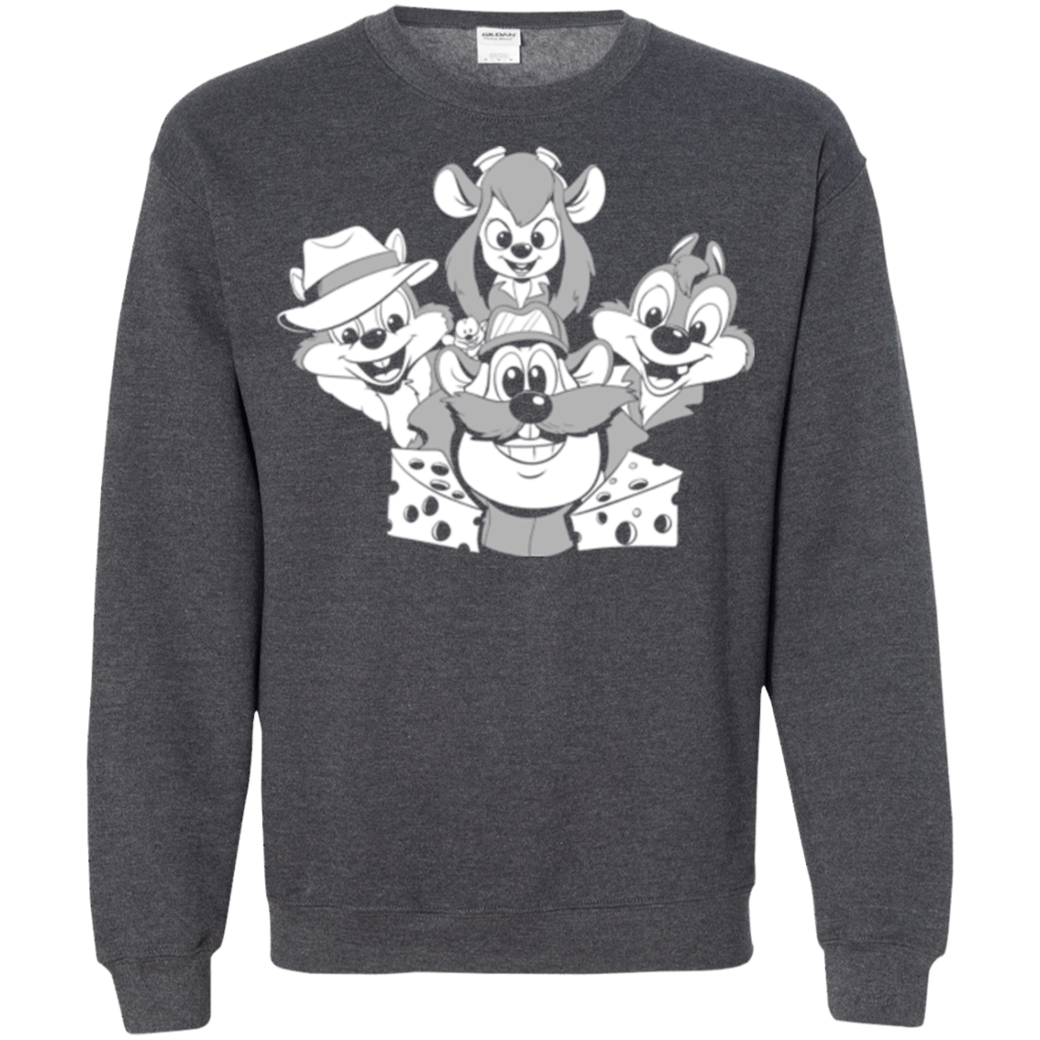 Sweatshirts Dark Heather / S Rangers Rap Crewneck Sweatshirt