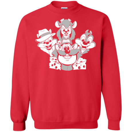 Sweatshirts Red / S Rangers Rap Crewneck Sweatshirt