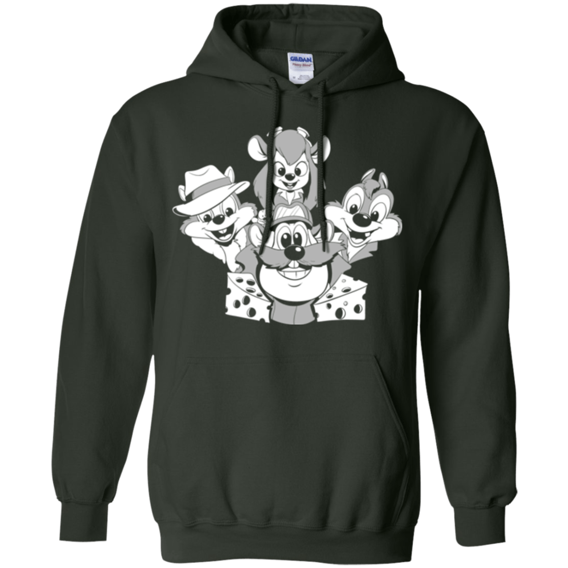 Sweatshirts Forest Green / S Rangers Rap Pullover Hoodie