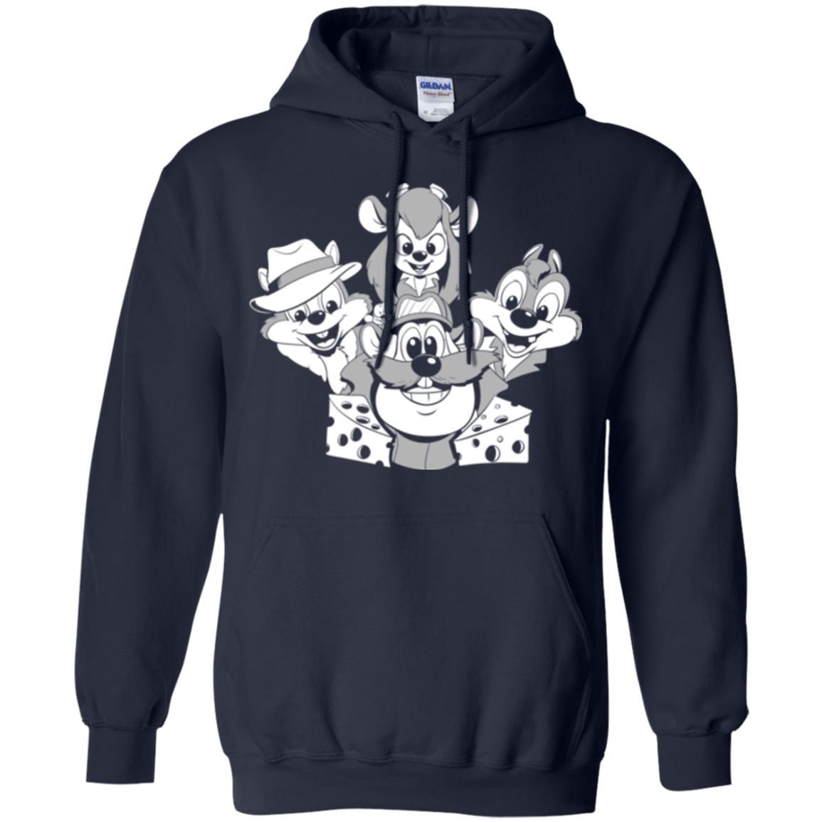 Sweatshirts Navy / S Rangers Rap Pullover Hoodie