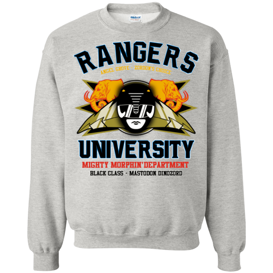 Sweatshirts Ash / Small Rangers U Black Ranger Crewneck Sweatshirt