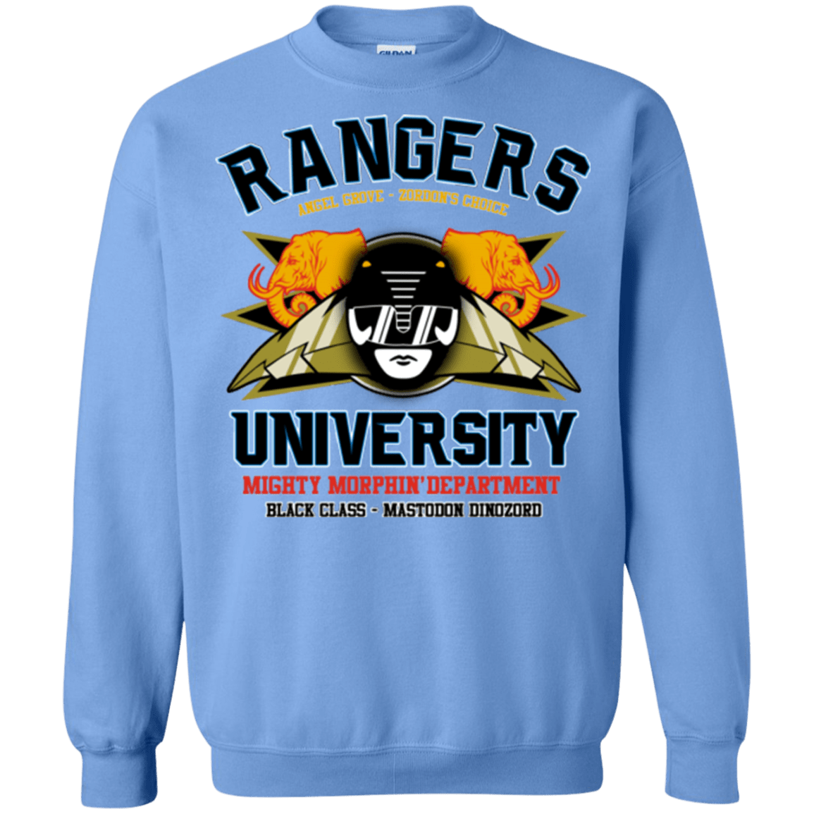 Sweatshirts Carolina Blue / Small Rangers U Black Ranger Crewneck Sweatshirt