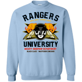 Sweatshirts Light Blue / Small Rangers U Black Ranger Crewneck Sweatshirt