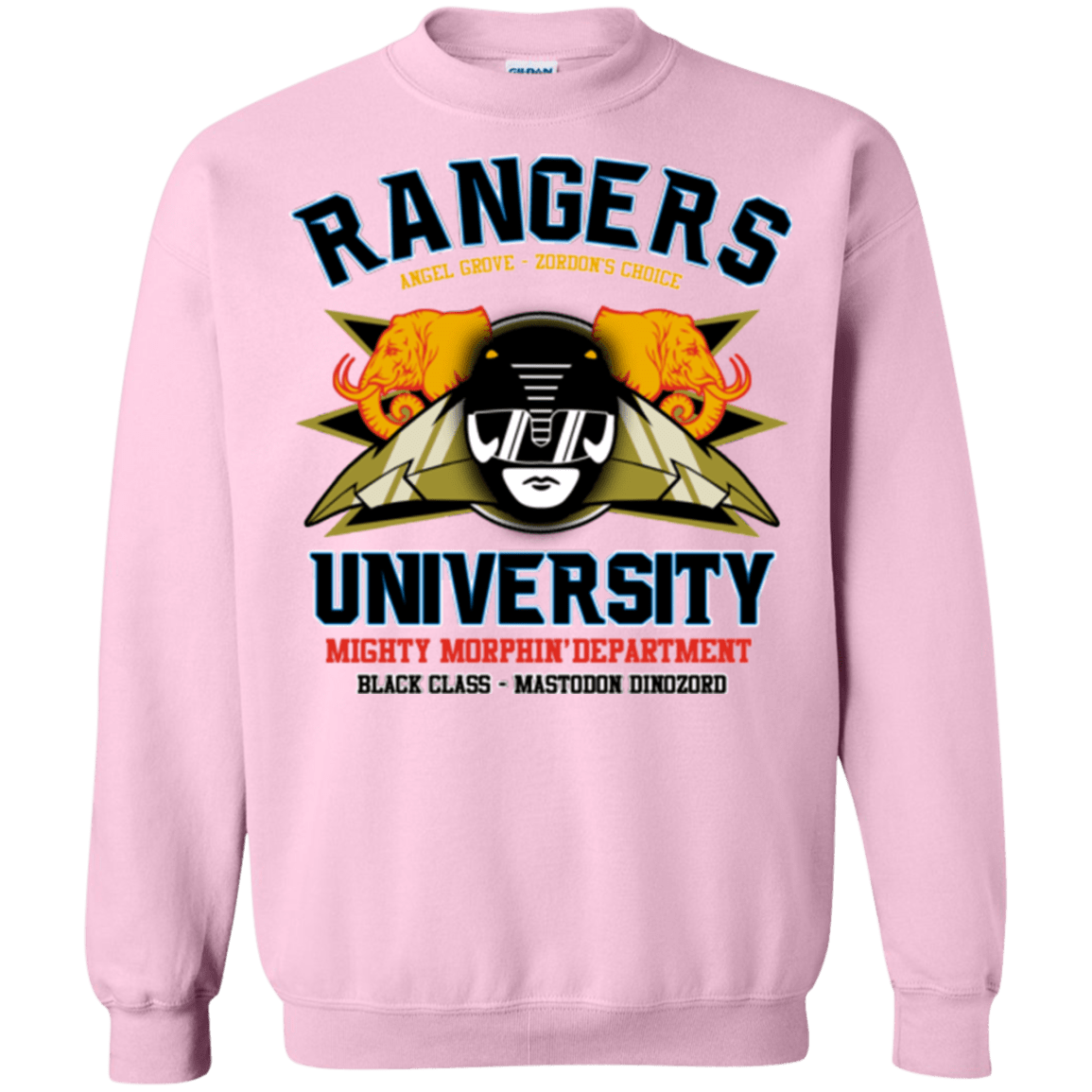 Sweatshirts Light Pink / Small Rangers U Black Ranger Crewneck Sweatshirt