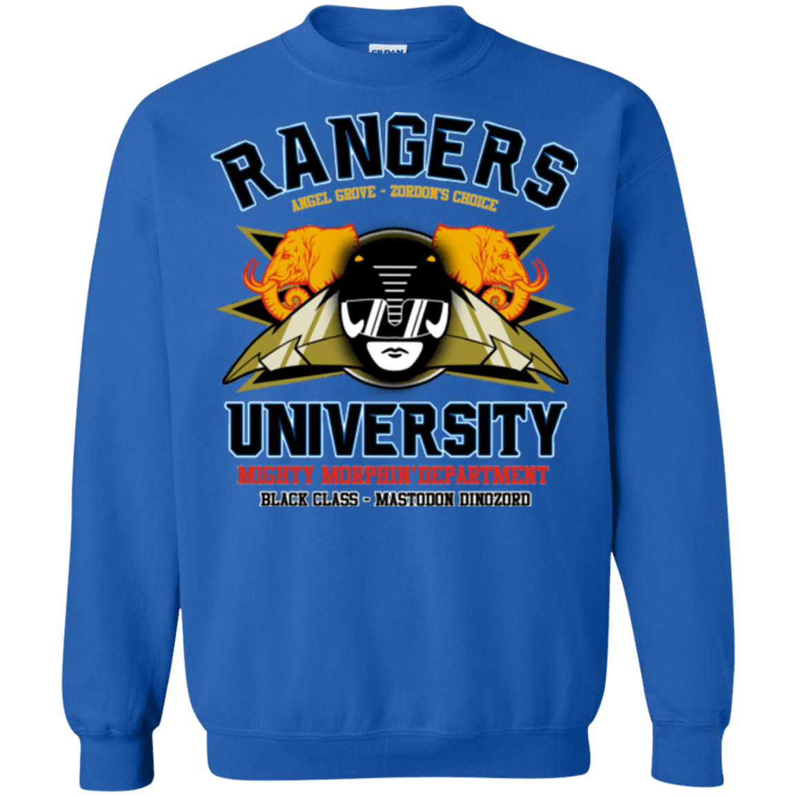 Sweatshirts Royal / Small Rangers U Black Ranger Crewneck Sweatshirt