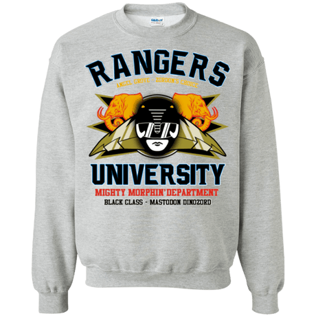 Sweatshirts Sport Grey / Small Rangers U Black Ranger Crewneck Sweatshirt