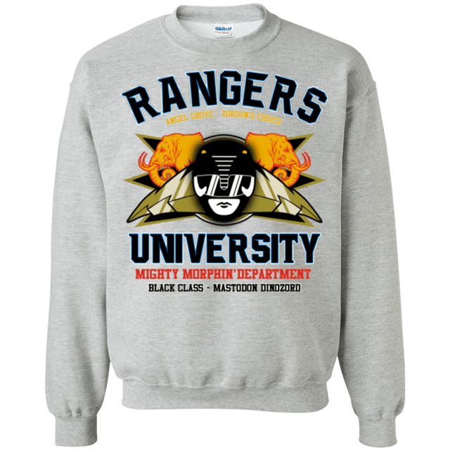 Sweatshirts Sport Grey / Small Rangers U Black Ranger Crewneck Sweatshirt