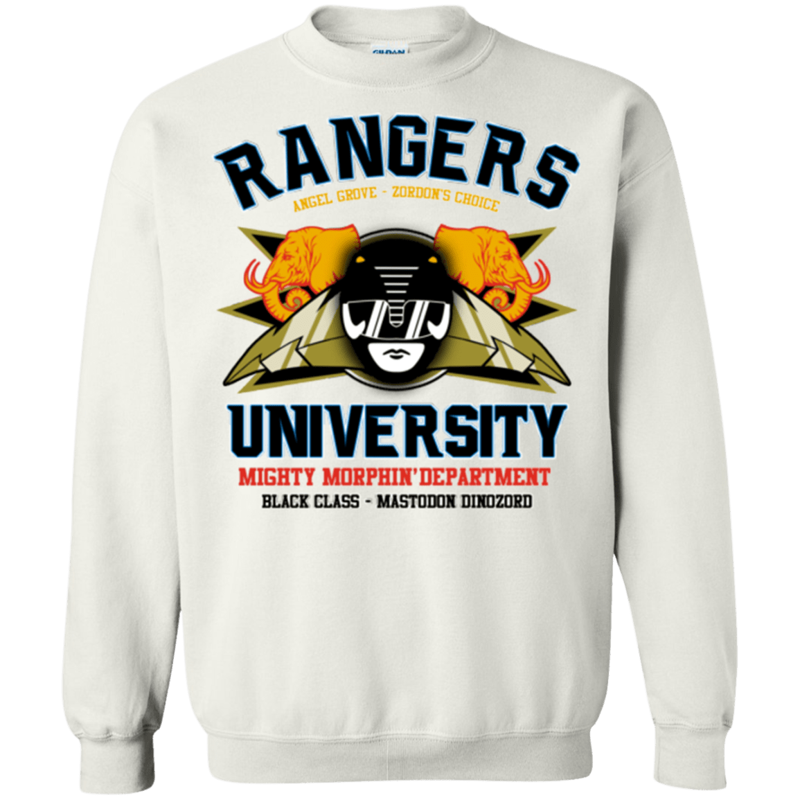 Sweatshirts White / Small Rangers U Black Ranger Crewneck Sweatshirt