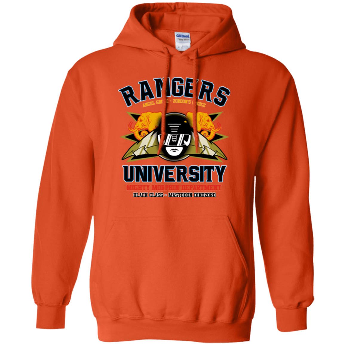 Sweatshirts Orange / Small Rangers U Black Ranger Pullover Hoodie