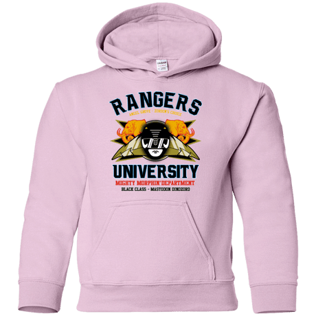 Sweatshirts Light Pink / YS Rangers U Black Ranger Youth Hoodie