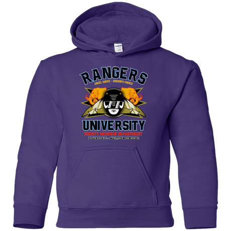 Sweatshirts Purple / YS Rangers U Black Ranger Youth Hoodie