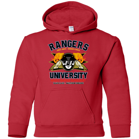 Sweatshirts Red / YS Rangers U Black Ranger Youth Hoodie
