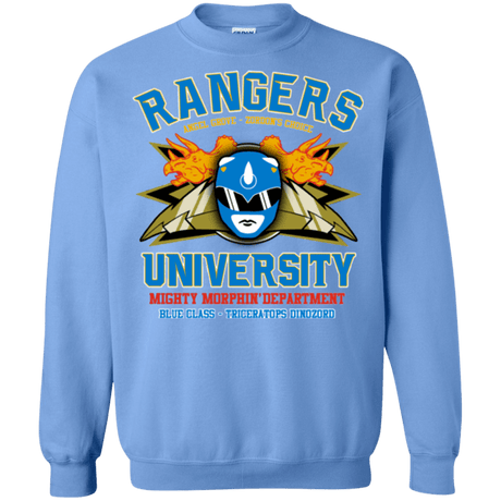 Sweatshirts Carolina Blue / Small Rangers U Blue Ranger Crewneck Sweatshirt