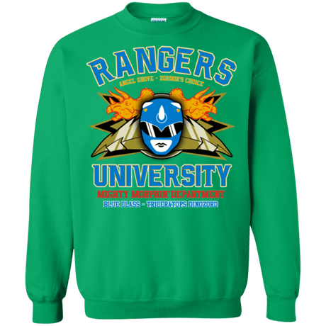 Sweatshirts Irish Green / Small Rangers U Blue Ranger Crewneck Sweatshirt