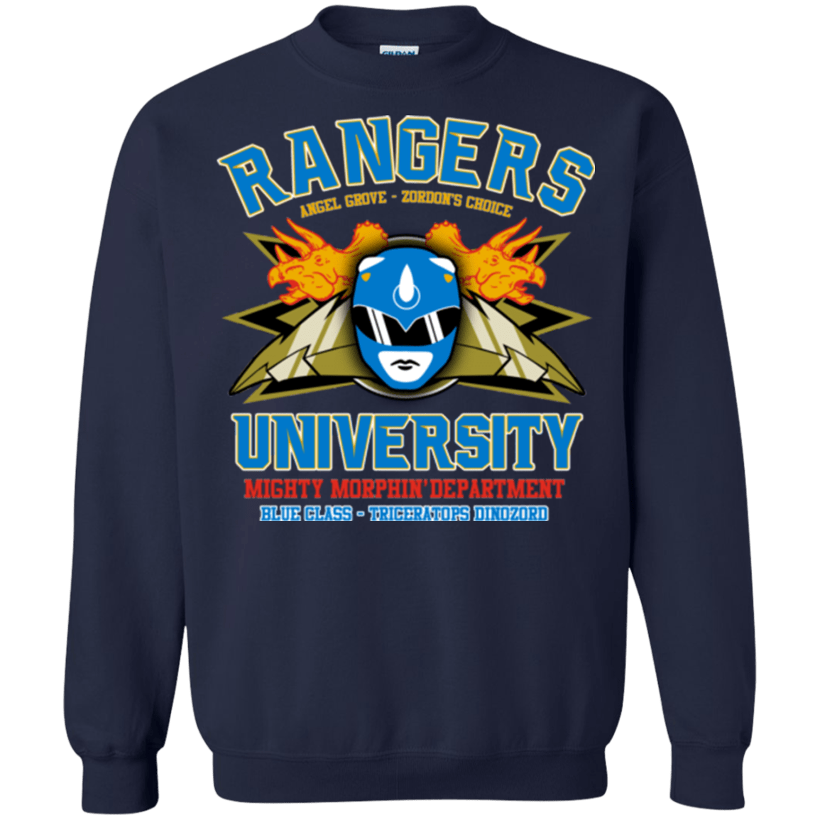 Sweatshirts Navy / Small Rangers U Blue Ranger Crewneck Sweatshirt