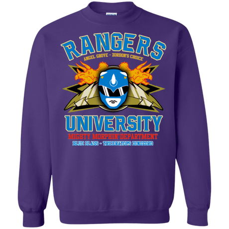 Sweatshirts Purple / Small Rangers U Blue Ranger Crewneck Sweatshirt