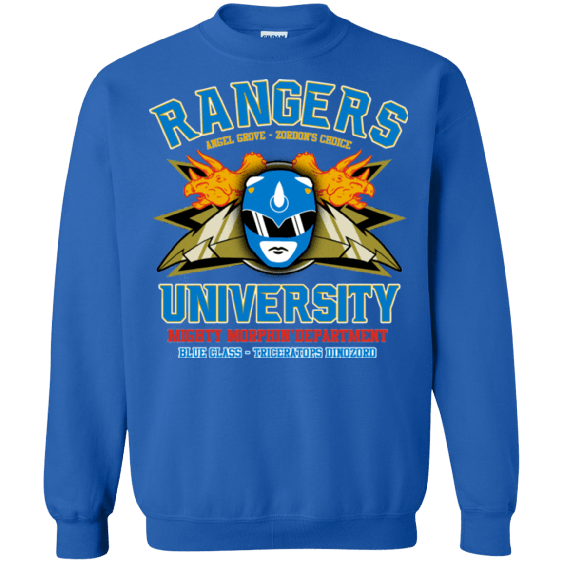 Sweatshirts Royal / Small Rangers U Blue Ranger Crewneck Sweatshirt