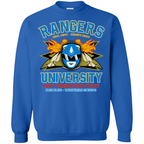 Sweatshirts Royal / Small Rangers U Blue Ranger Crewneck Sweatshirt