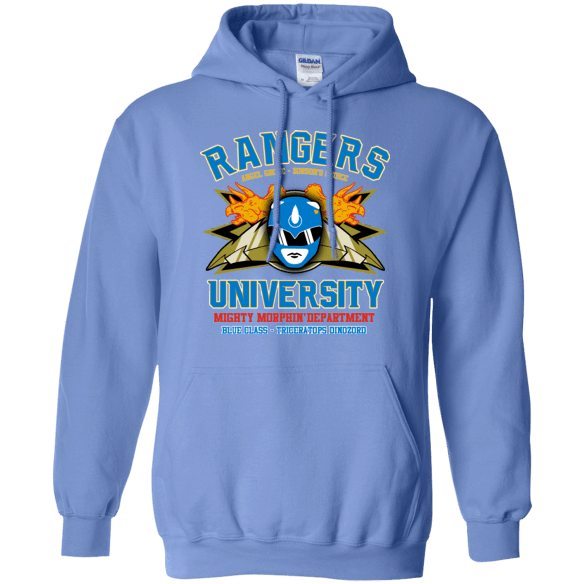 Sweatshirts Carolina Blue / Small Rangers U Blue Ranger Pullover Hoodie