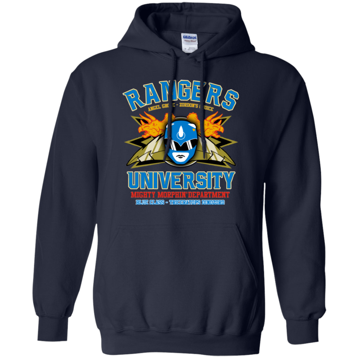 Sweatshirts Navy / Small Rangers U Blue Ranger Pullover Hoodie