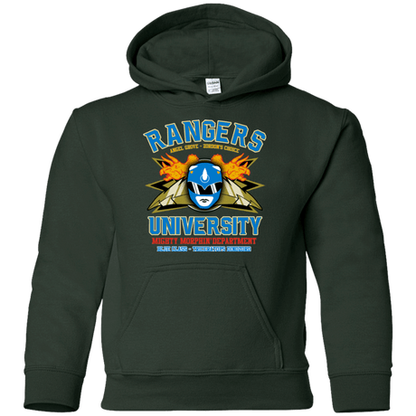 Sweatshirts Forest Green / YS Rangers U Blue Ranger Youth Hoodie