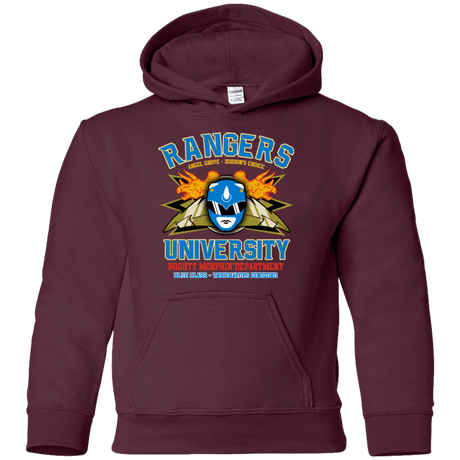 Sweatshirts Maroon / YS Rangers U Blue Ranger Youth Hoodie