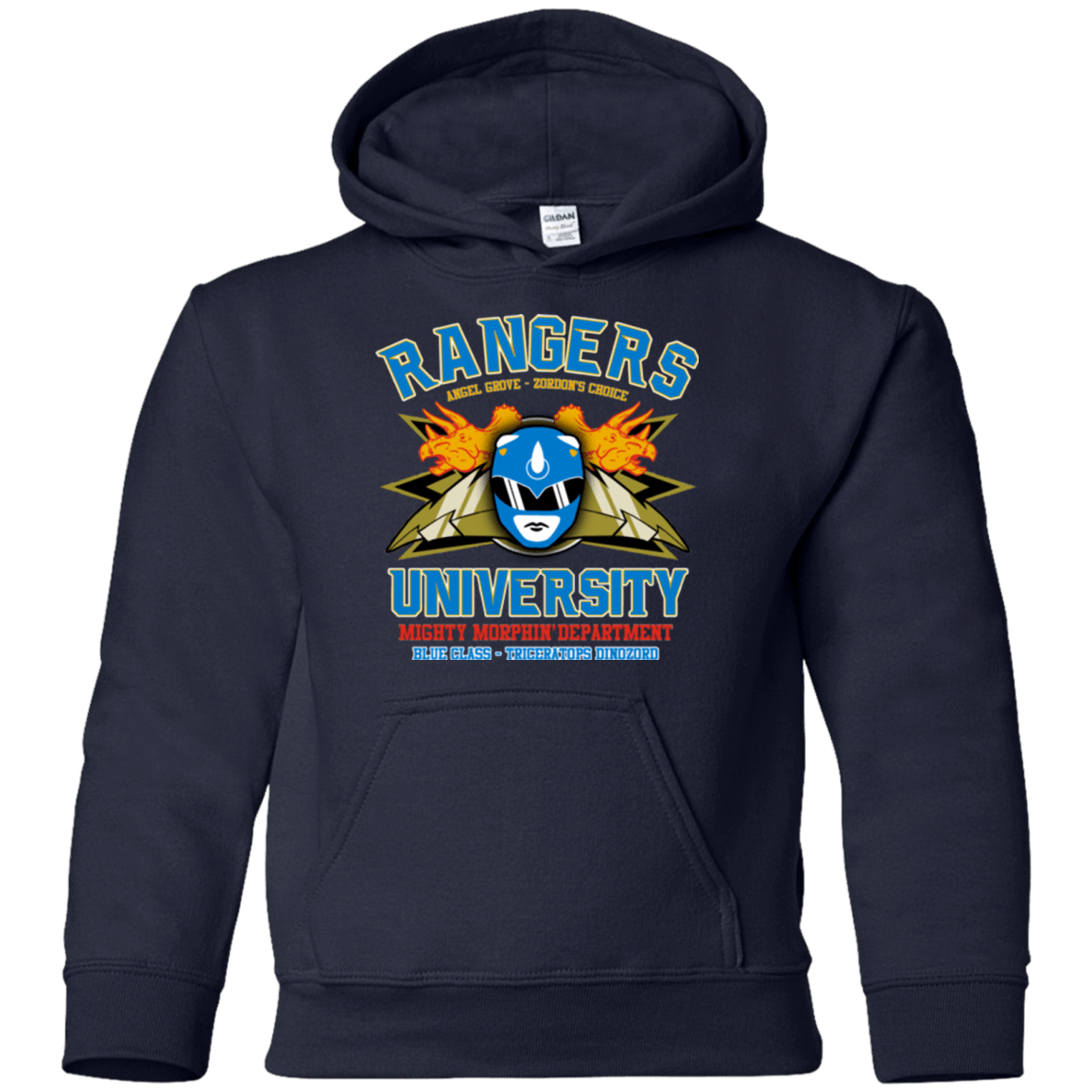 Sweatshirts Navy / YS Rangers U Blue Ranger Youth Hoodie