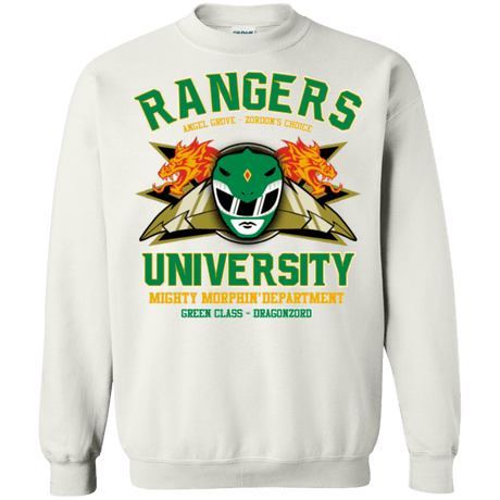 Sweatshirts White / Small Rangers U Green Ranger Crewneck Sweatshirt