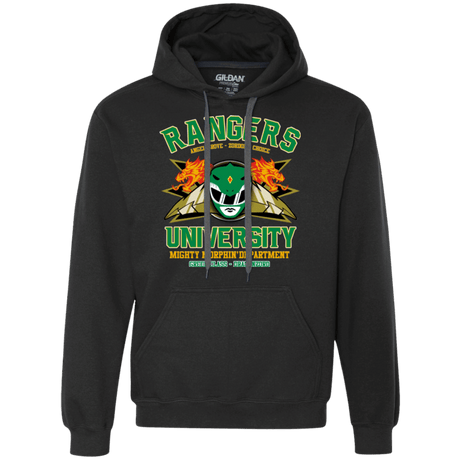 Sweatshirts Black / Small Rangers U Green Ranger Premium Fleece Hoodie