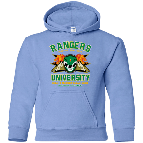 Sweatshirts Carolina Blue / YS Rangers U Green Ranger Youth Hoodie